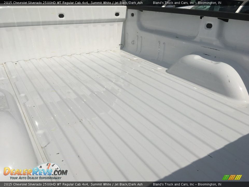 2015 Chevrolet Silverado 2500HD WT Regular Cab 4x4 Summit White / Jet Black/Dark Ash Photo #18