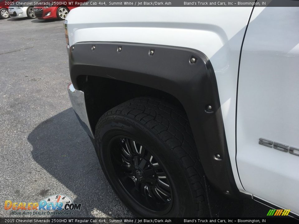 2015 Chevrolet Silverado 2500HD WT Regular Cab 4x4 Summit White / Jet Black/Dark Ash Photo #19