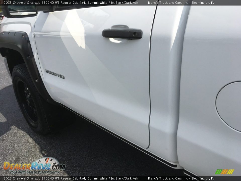 2015 Chevrolet Silverado 2500HD WT Regular Cab 4x4 Summit White / Jet Black/Dark Ash Photo #20