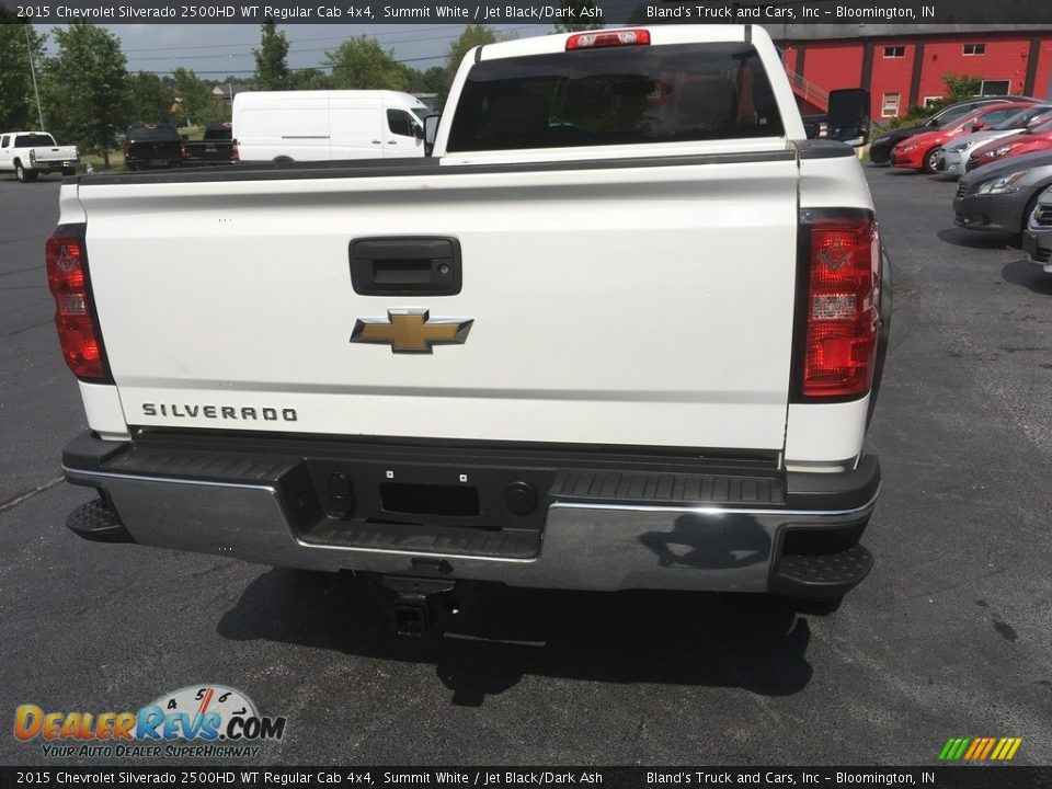 2015 Chevrolet Silverado 2500HD WT Regular Cab 4x4 Summit White / Jet Black/Dark Ash Photo #23