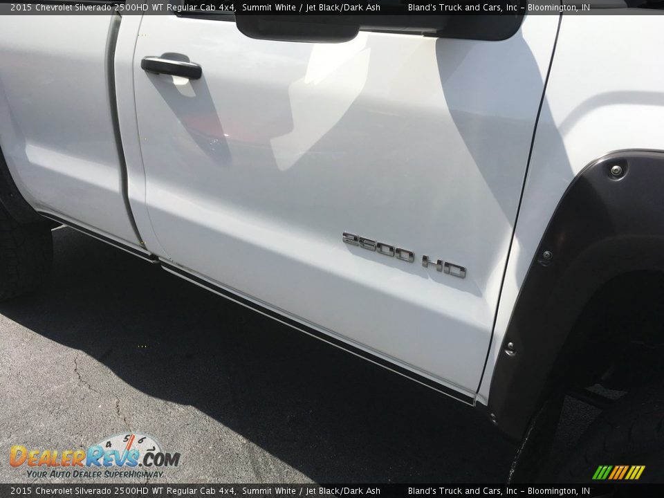 2015 Chevrolet Silverado 2500HD WT Regular Cab 4x4 Summit White / Jet Black/Dark Ash Photo #25