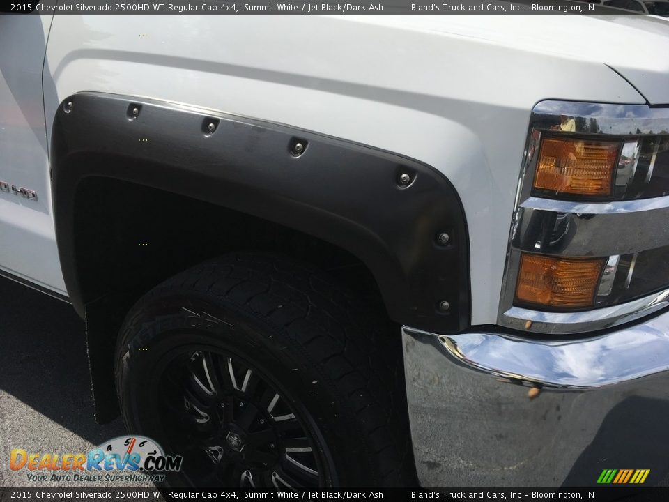 2015 Chevrolet Silverado 2500HD WT Regular Cab 4x4 Summit White / Jet Black/Dark Ash Photo #26