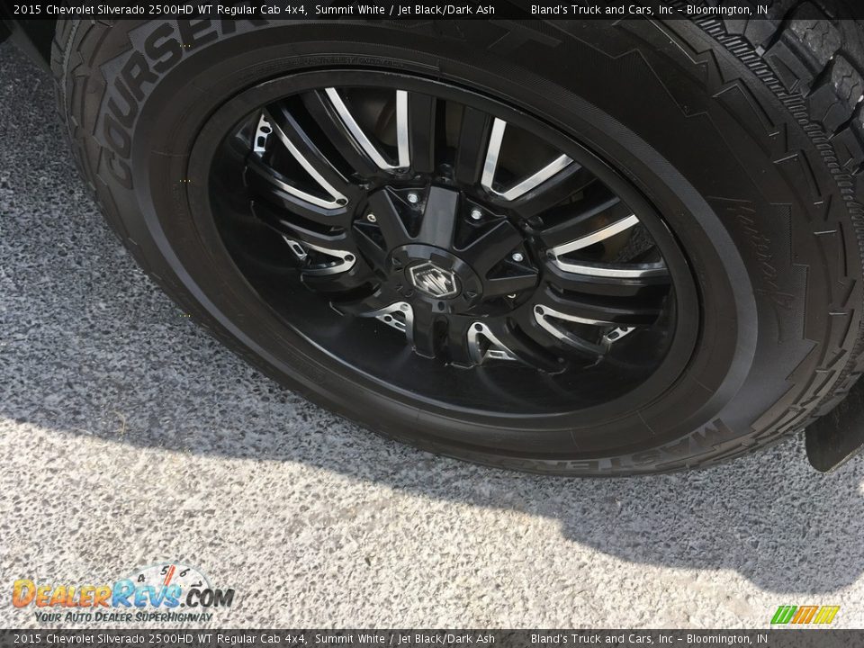 2015 Chevrolet Silverado 2500HD WT Regular Cab 4x4 Summit White / Jet Black/Dark Ash Photo #29