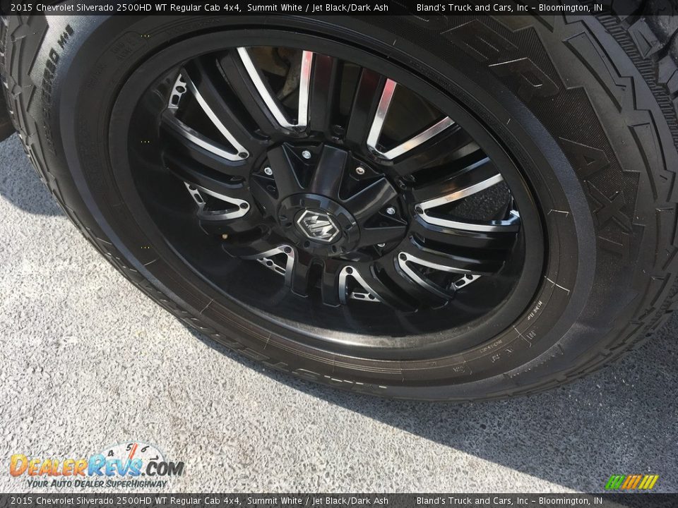 2015 Chevrolet Silverado 2500HD WT Regular Cab 4x4 Summit White / Jet Black/Dark Ash Photo #30