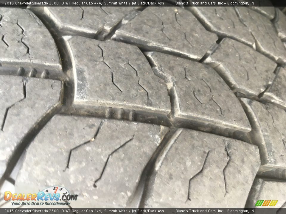 2015 Chevrolet Silverado 2500HD WT Regular Cab 4x4 Summit White / Jet Black/Dark Ash Photo #33