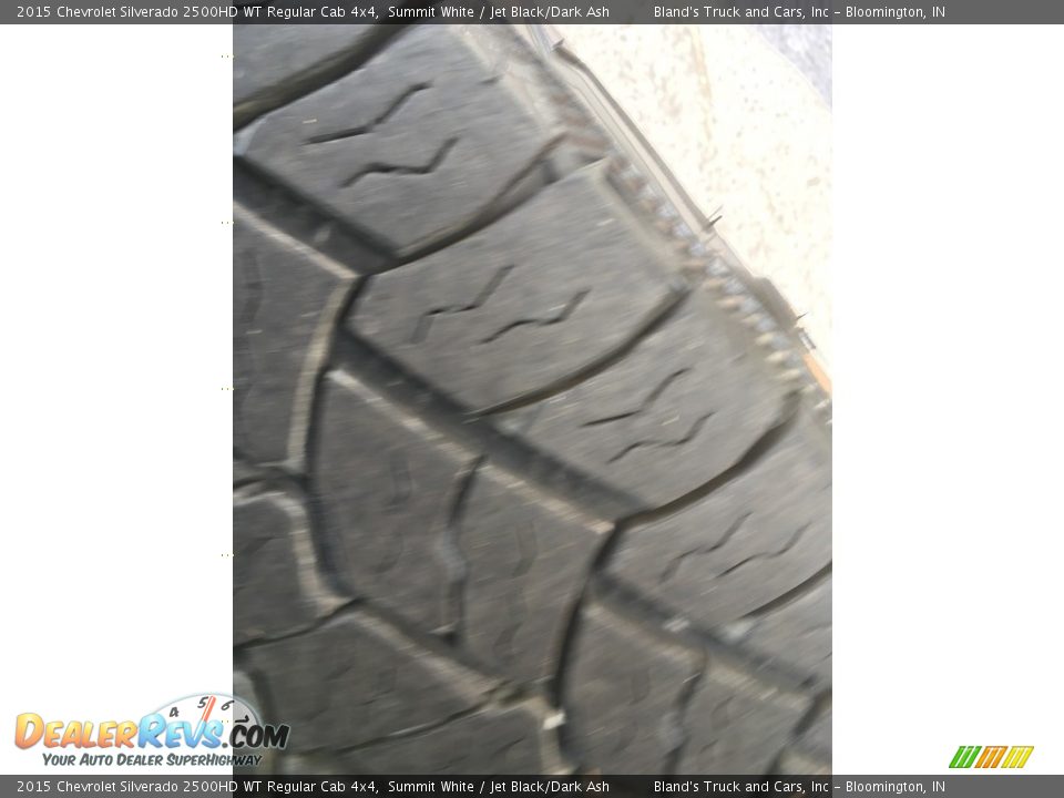 2015 Chevrolet Silverado 2500HD WT Regular Cab 4x4 Summit White / Jet Black/Dark Ash Photo #34