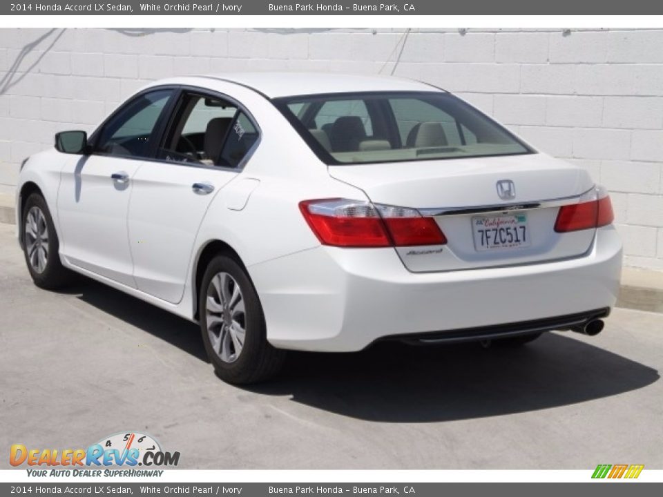 2014 Honda Accord LX Sedan White Orchid Pearl / Ivory Photo #2