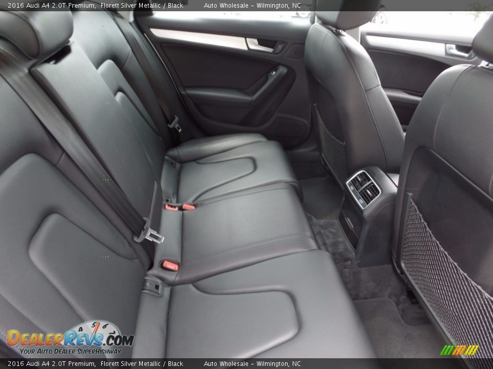2016 Audi A4 2.0T Premium Florett Silver Metallic / Black Photo #14