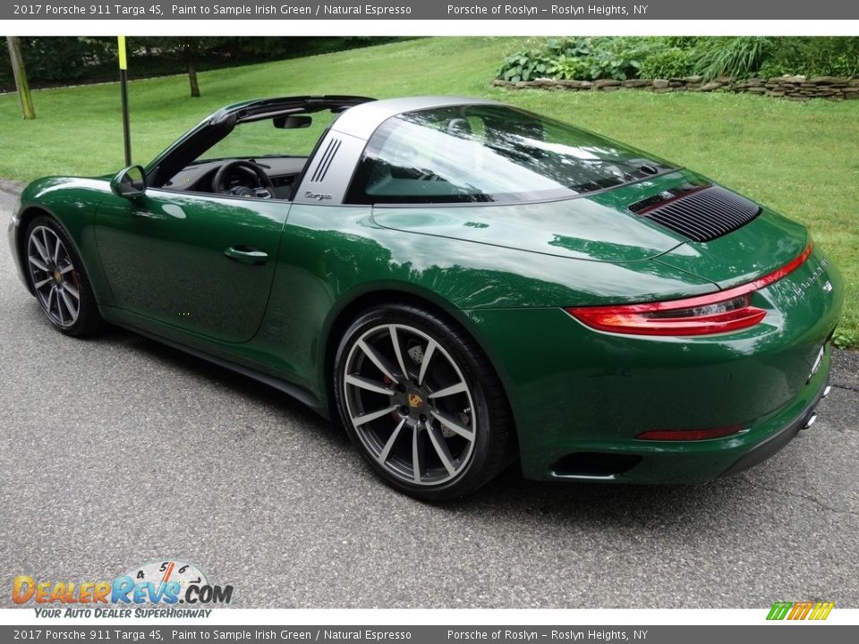 Paint to Sample Irish Green 2017 Porsche 911 Targa 4S Photo #11