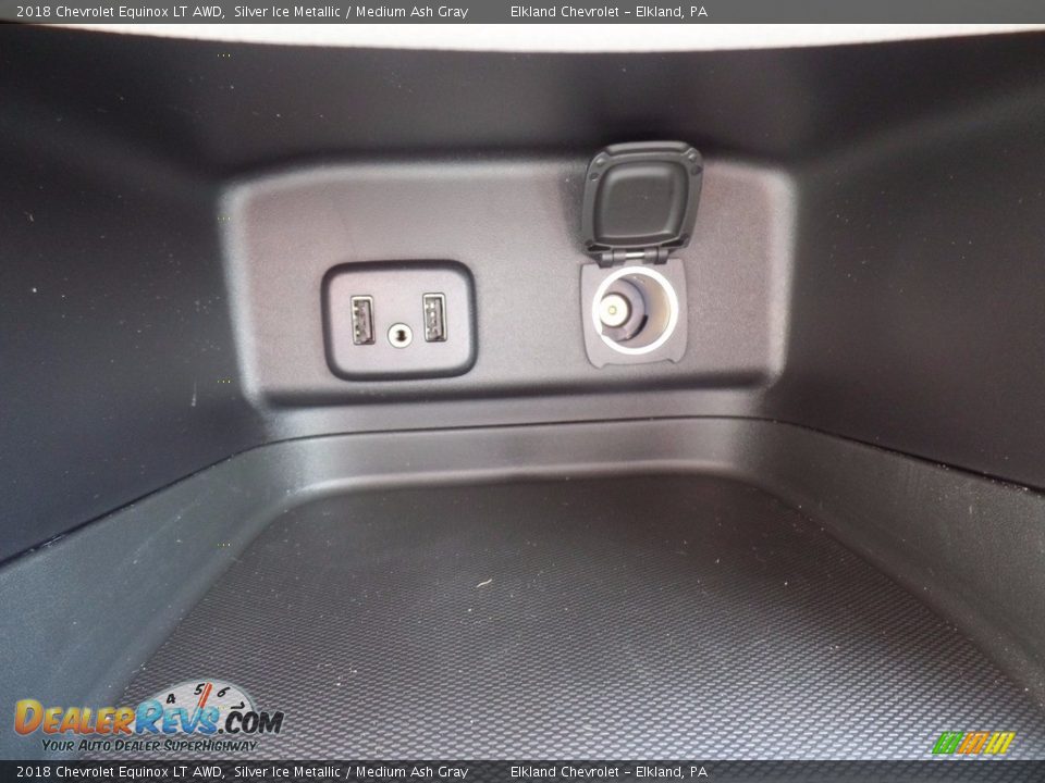 2018 Chevrolet Equinox LT AWD Silver Ice Metallic / Medium Ash Gray Photo #33