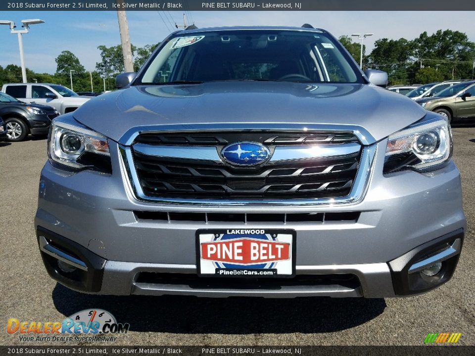 2018 Subaru Forester 2.5i Limited Ice Silver Metallic / Black Photo #2