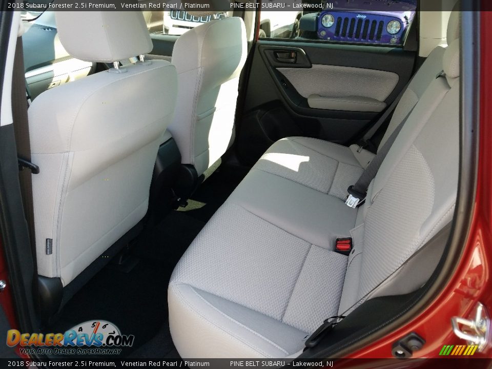 2018 Subaru Forester 2.5i Premium Venetian Red Pearl / Platinum Photo #8