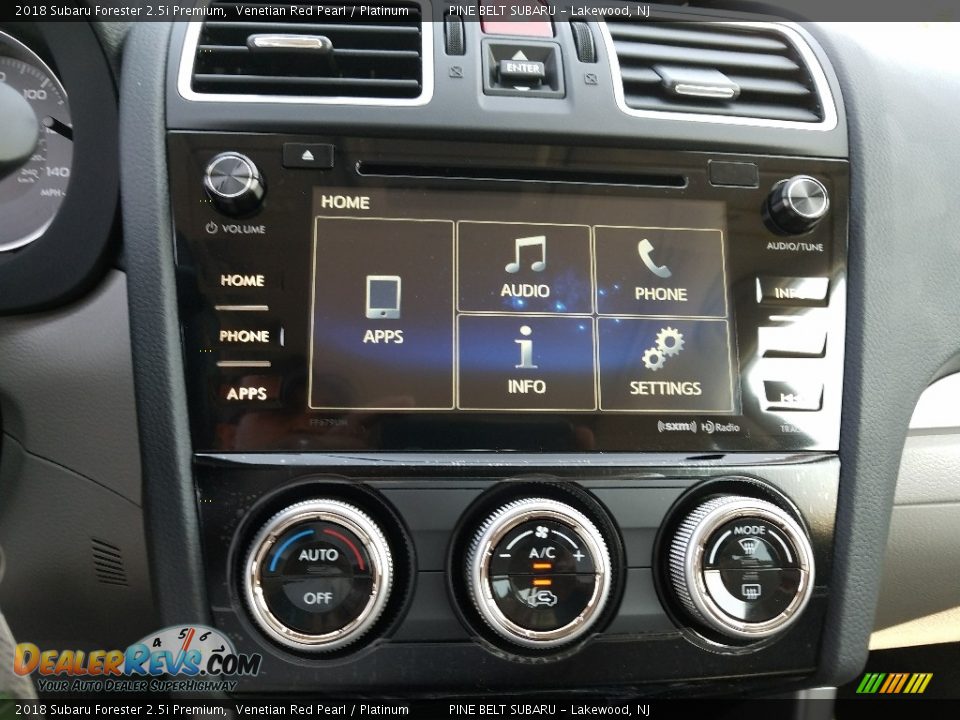 2018 Subaru Forester 2.5i Premium Venetian Red Pearl / Platinum Photo #10