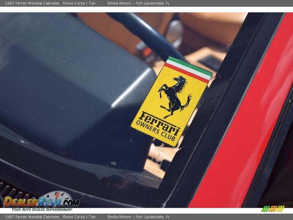 1987 Ferrari Mondial Cabriolet Logo Photo #35