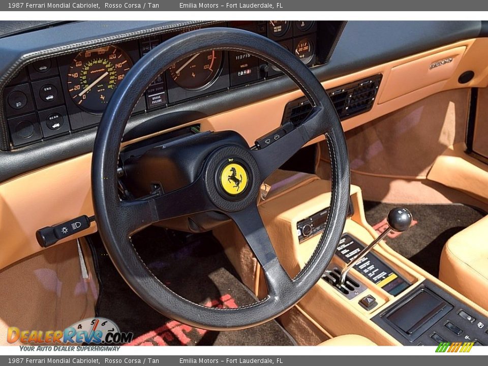 1987 Ferrari Mondial Cabriolet Steering Wheel Photo #67