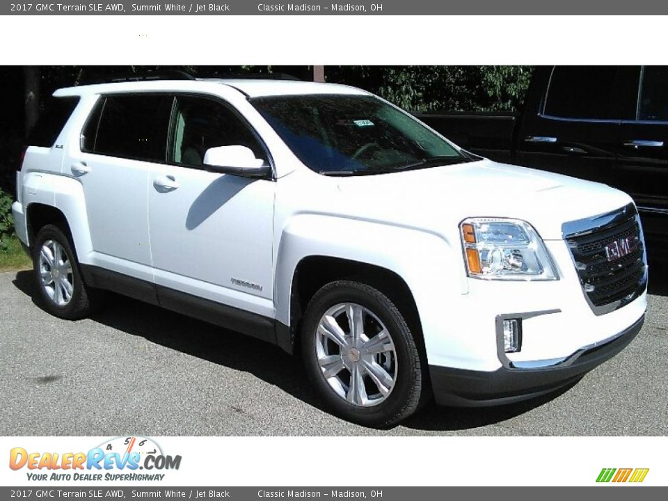 2017 GMC Terrain SLE AWD Summit White / Jet Black Photo #2