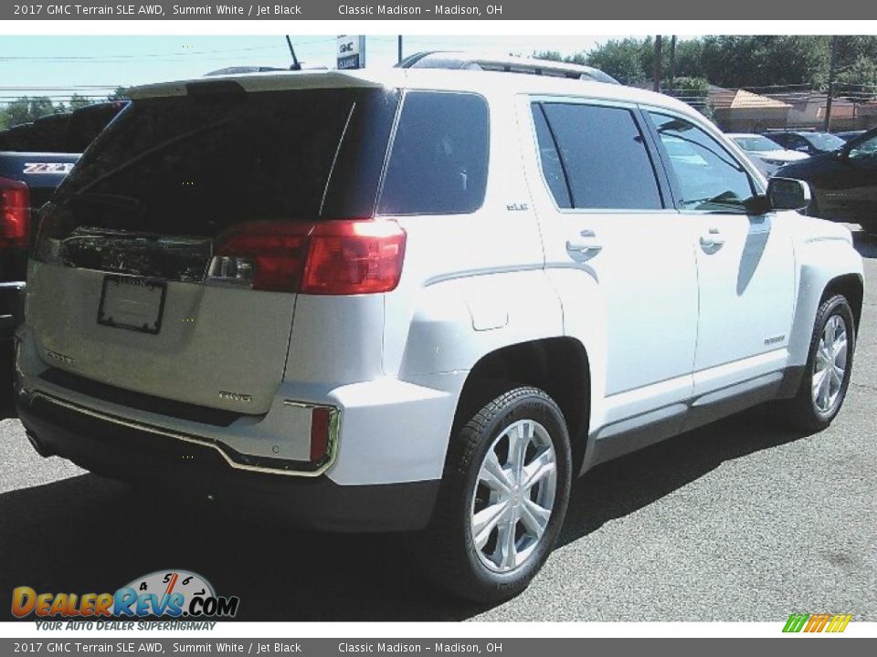 2017 GMC Terrain SLE AWD Summit White / Jet Black Photo #3
