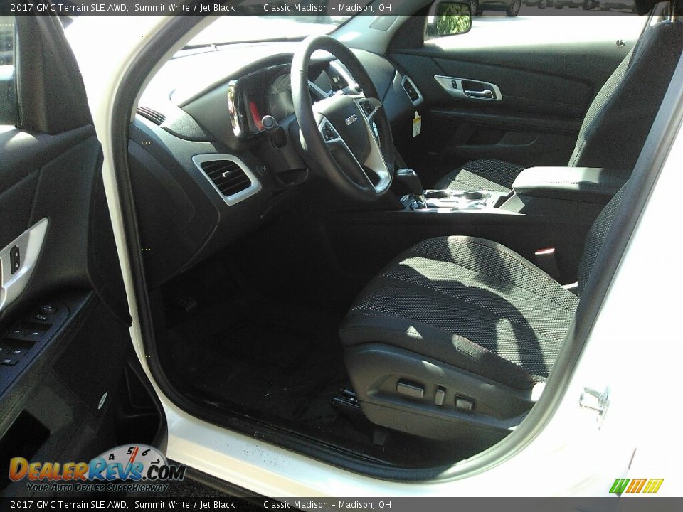 2017 GMC Terrain SLE AWD Summit White / Jet Black Photo #6