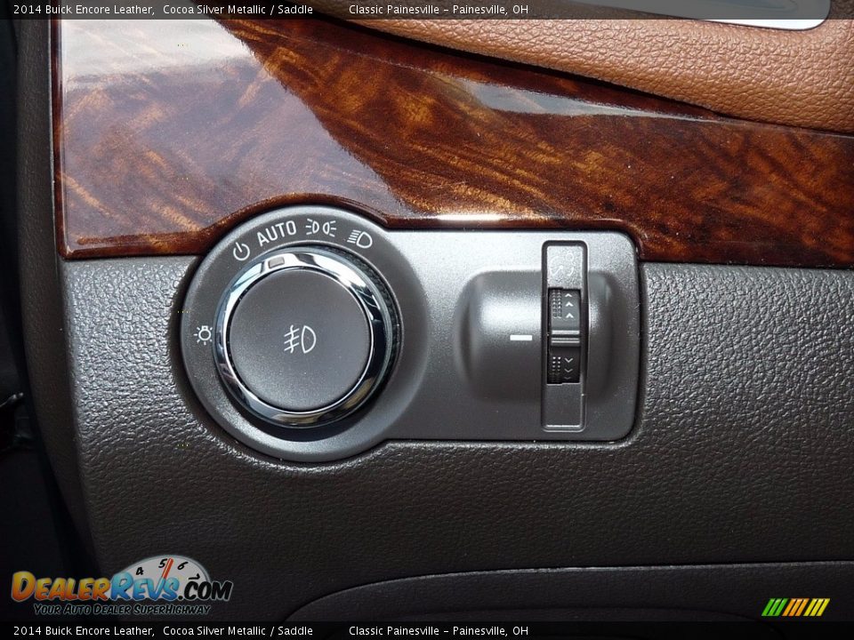 2014 Buick Encore Leather Cocoa Silver Metallic / Saddle Photo #11
