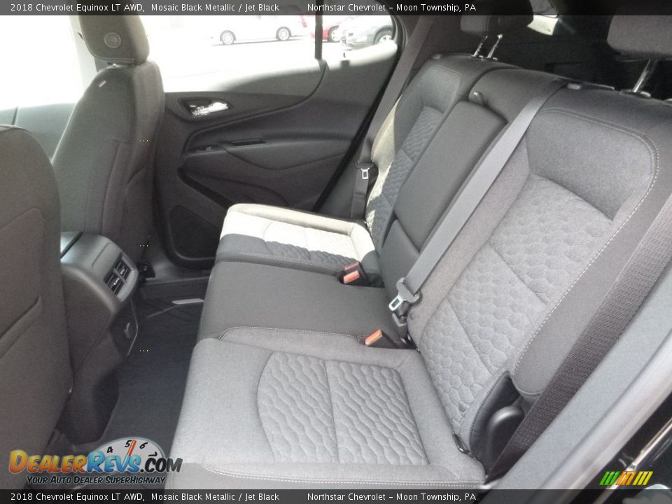 2018 Chevrolet Equinox LT AWD Mosaic Black Metallic / Jet Black Photo #13