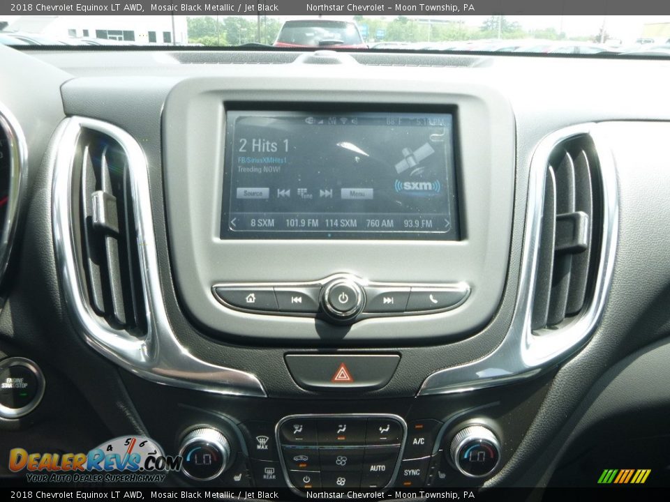 2018 Chevrolet Equinox LT AWD Mosaic Black Metallic / Jet Black Photo #18