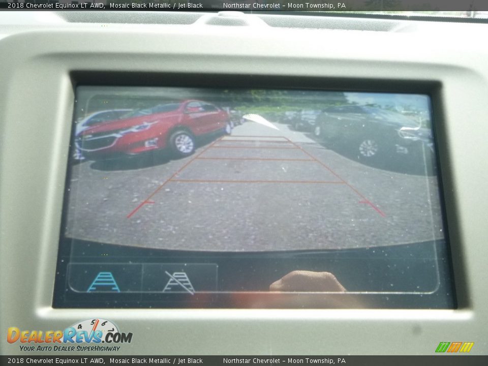 2018 Chevrolet Equinox LT AWD Mosaic Black Metallic / Jet Black Photo #20