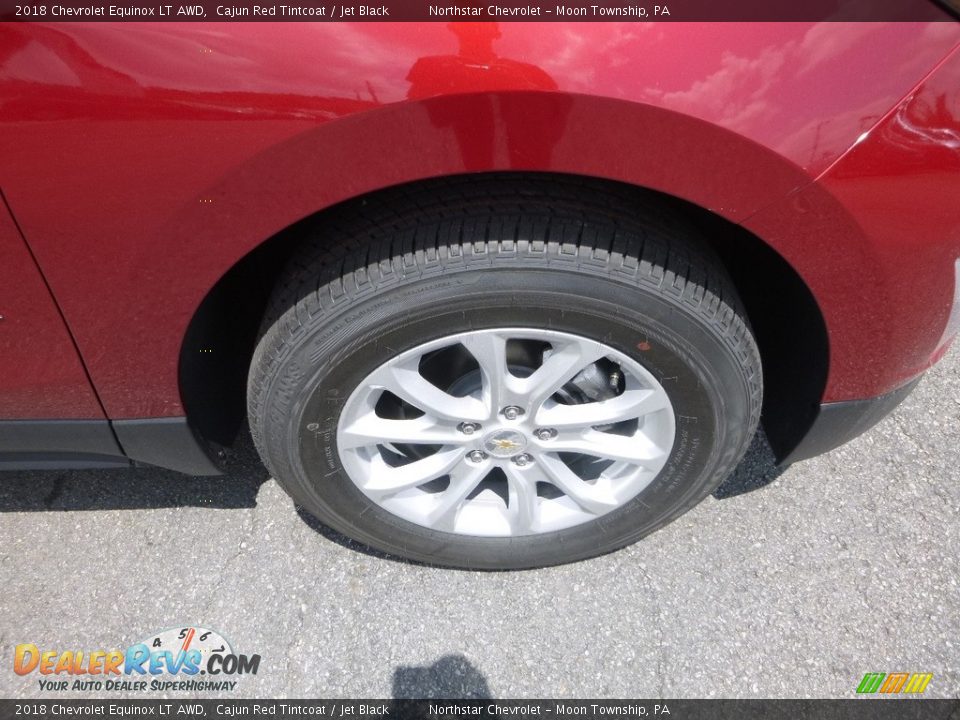 2018 Chevrolet Equinox LT AWD Cajun Red Tintcoat / Jet Black Photo #9