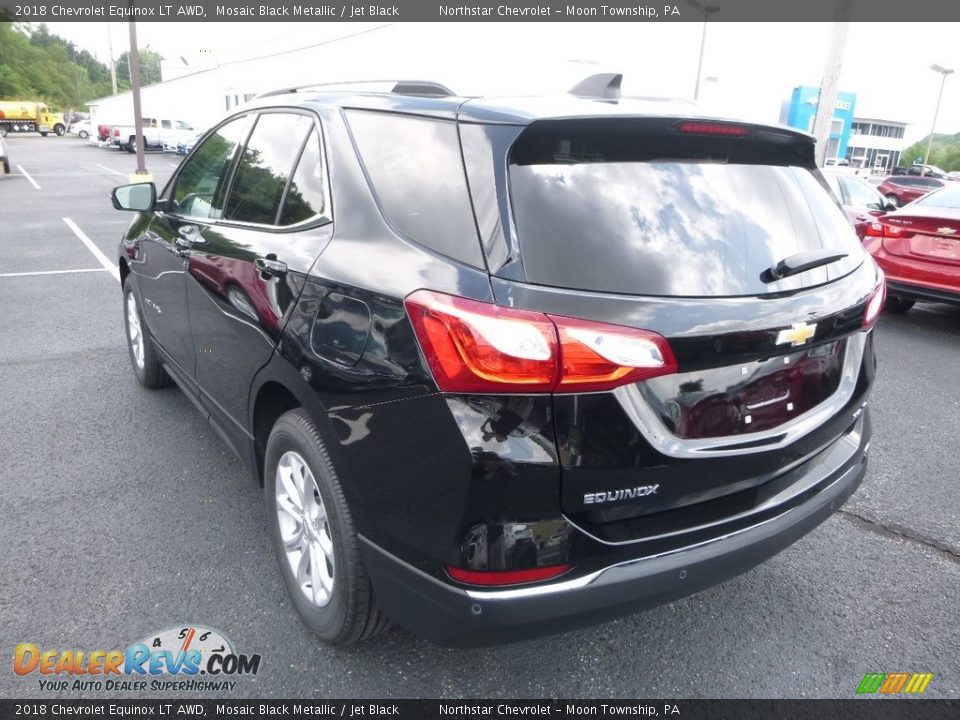 2018 Chevrolet Equinox LT AWD Mosaic Black Metallic / Jet Black Photo #3