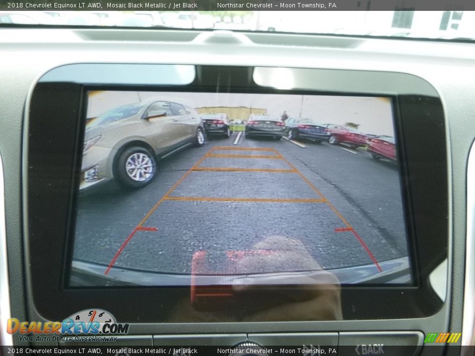 2018 Chevrolet Equinox LT AWD Mosaic Black Metallic / Jet Black Photo #19