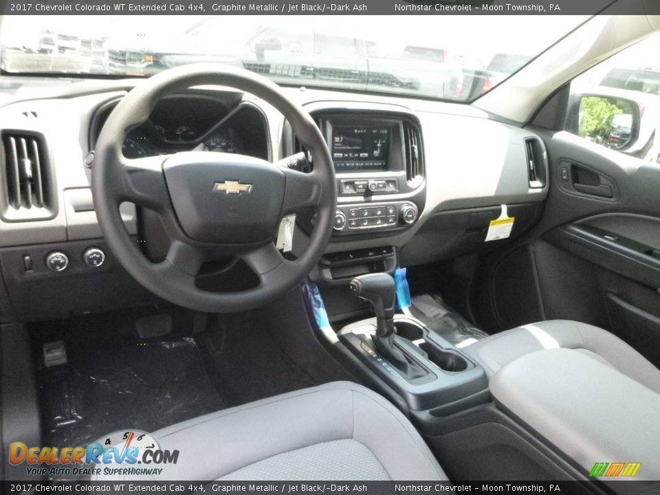 2017 Chevrolet Colorado WT Extended Cab 4x4 Graphite Metallic / Jet Black/­Dark Ash Photo #14