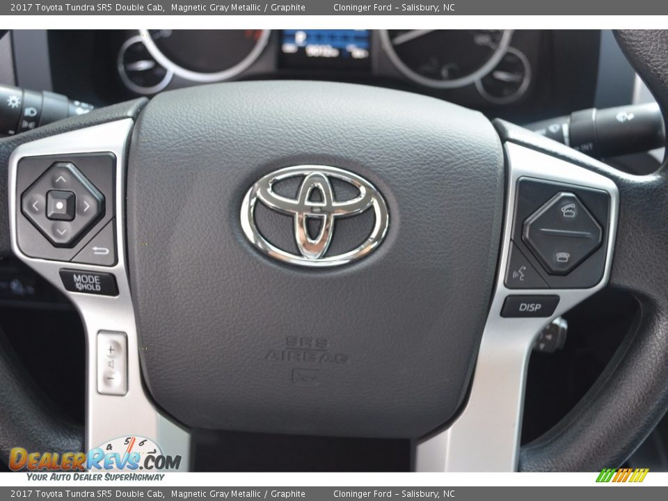 2017 Toyota Tundra SR5 Double Cab Magnetic Gray Metallic / Graphite Photo #22