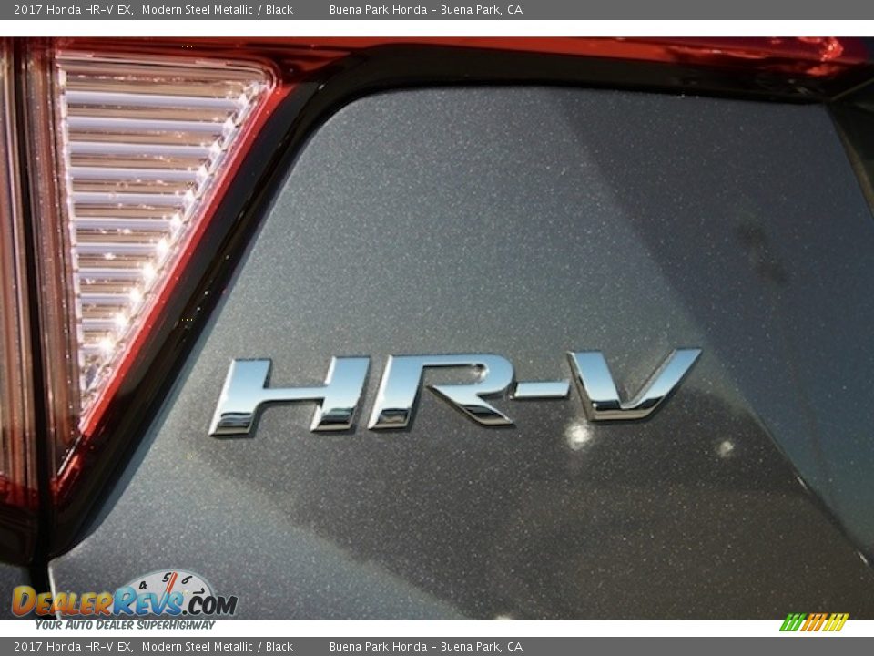2017 Honda HR-V EX Modern Steel Metallic / Black Photo #3