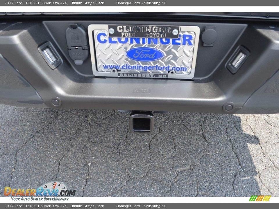 2017 Ford F150 XLT SuperCrew 4x4 Lithium Gray / Black Photo #5
