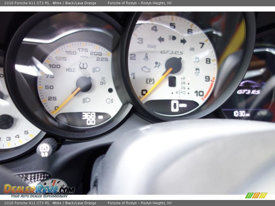 2016 Porsche 911 GT3 RS Gauges Photo #25