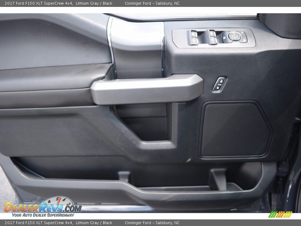 2017 Ford F150 XLT SuperCrew 4x4 Lithium Gray / Black Photo #7