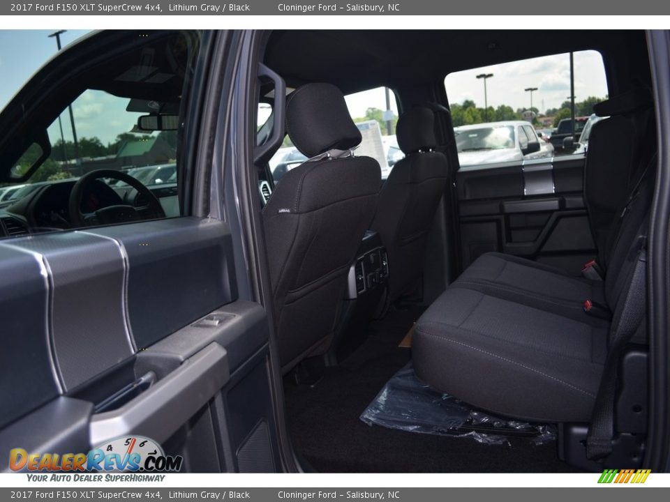 2017 Ford F150 XLT SuperCrew 4x4 Lithium Gray / Black Photo #10