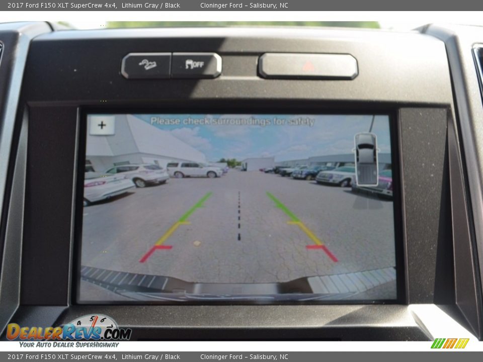 2017 Ford F150 XLT SuperCrew 4x4 Lithium Gray / Black Photo #15