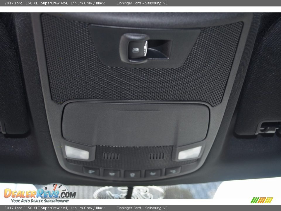 2017 Ford F150 XLT SuperCrew 4x4 Lithium Gray / Black Photo #20