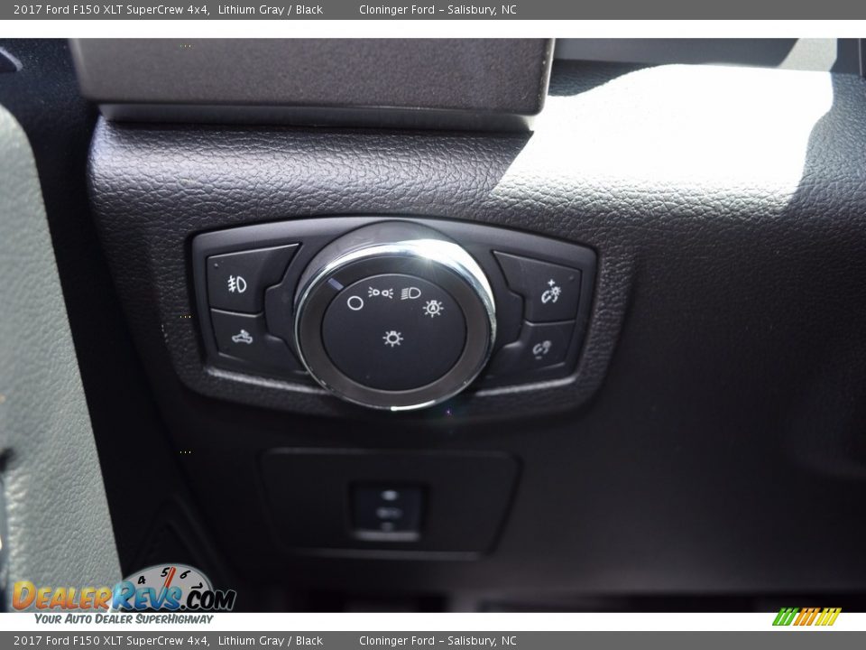 2017 Ford F150 XLT SuperCrew 4x4 Lithium Gray / Black Photo #22
