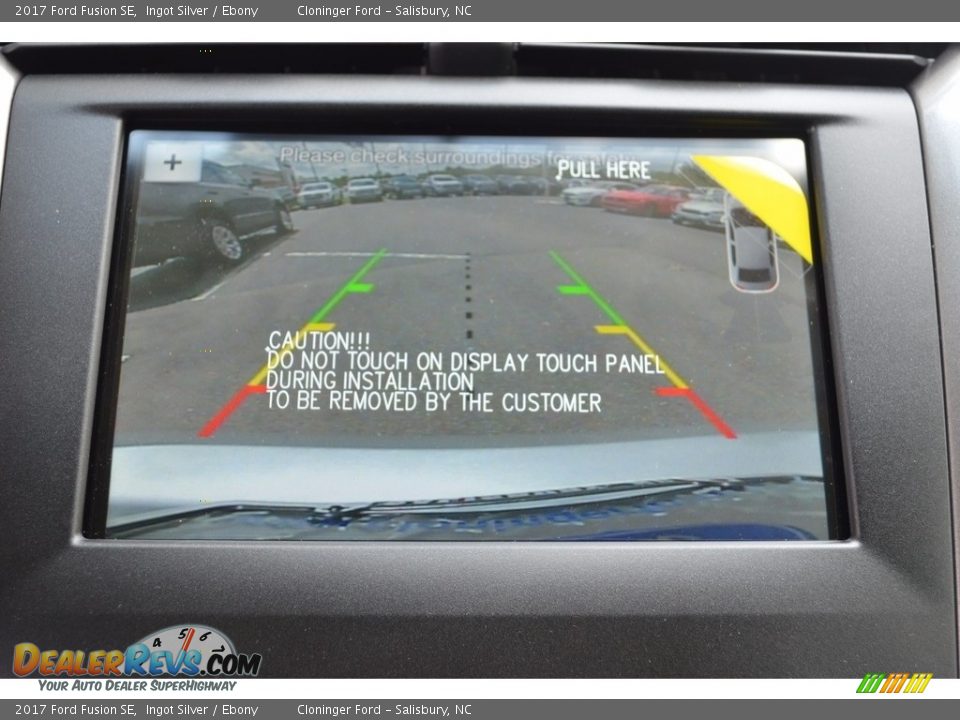 2017 Ford Fusion SE Ingot Silver / Ebony Photo #14