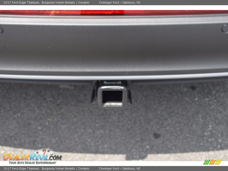2017 Ford Edge Titanium Burgundy Velvet Metallic / Ceramic Photo #11