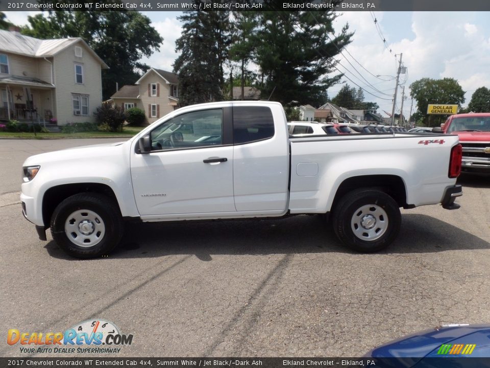 2017 Chevrolet Colorado WT Extended Cab 4x4 Summit White / Jet Black/­Dark Ash Photo #4