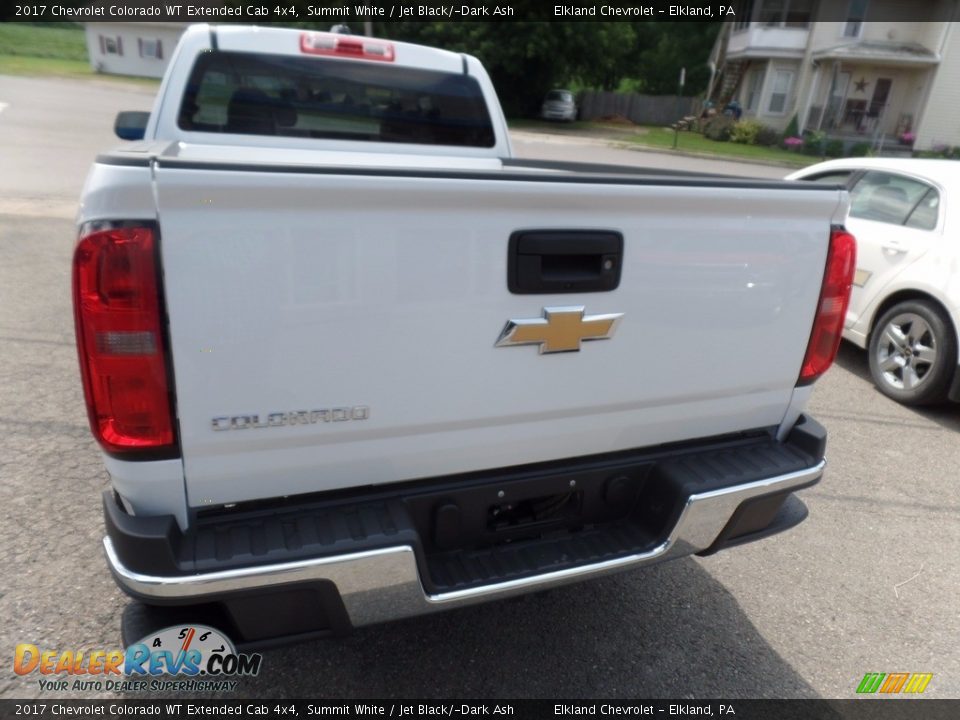2017 Chevrolet Colorado WT Extended Cab 4x4 Summit White / Jet Black/­Dark Ash Photo #6
