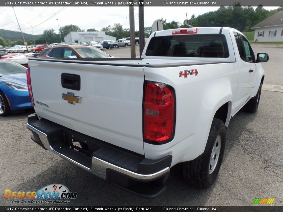 2017 Chevrolet Colorado WT Extended Cab 4x4 Summit White / Jet Black/­Dark Ash Photo #7