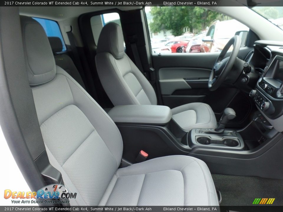 2017 Chevrolet Colorado WT Extended Cab 4x4 Summit White / Jet Black/­Dark Ash Photo #10