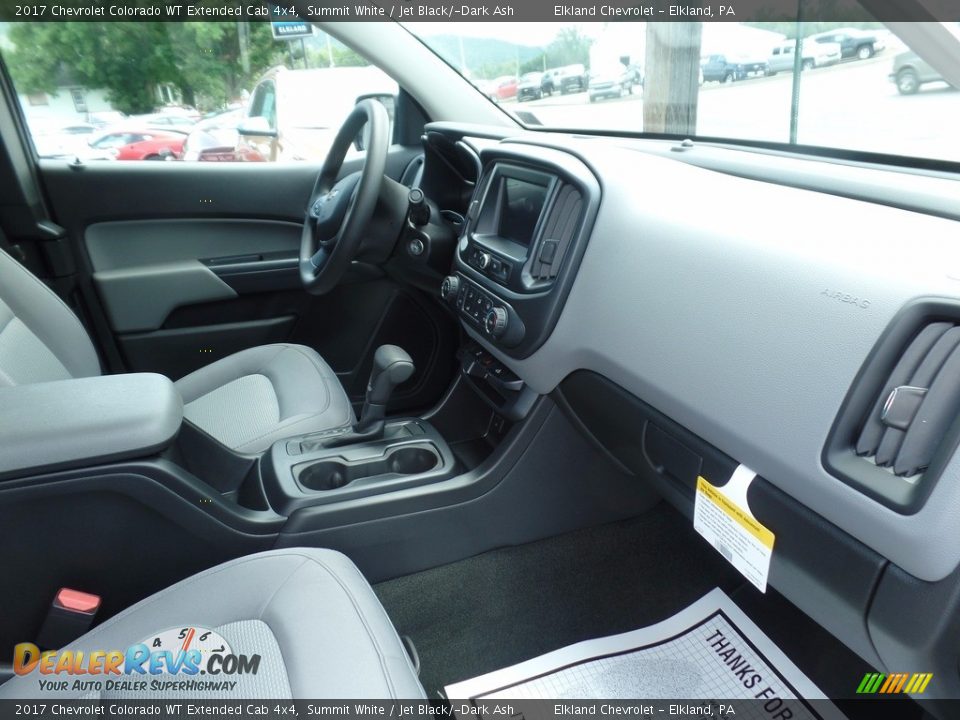 2017 Chevrolet Colorado WT Extended Cab 4x4 Summit White / Jet Black/­Dark Ash Photo #11