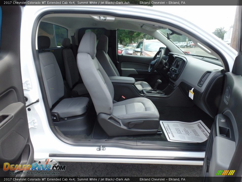2017 Chevrolet Colorado WT Extended Cab 4x4 Summit White / Jet Black/­Dark Ash Photo #12