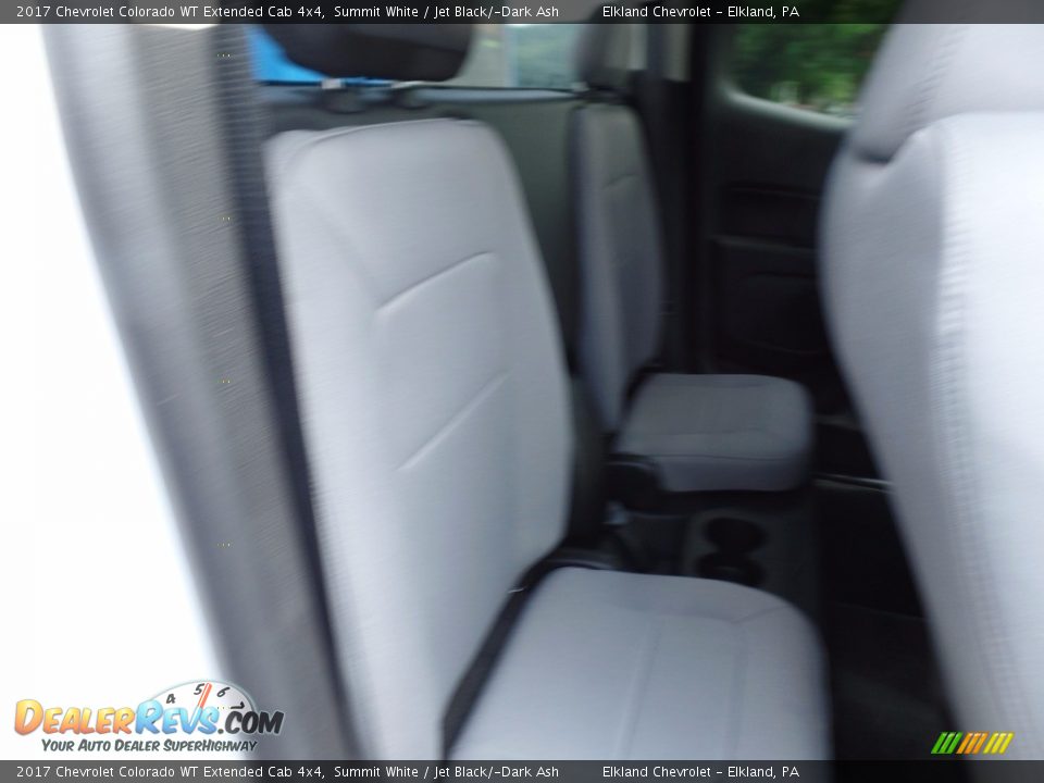 2017 Chevrolet Colorado WT Extended Cab 4x4 Summit White / Jet Black/­Dark Ash Photo #13