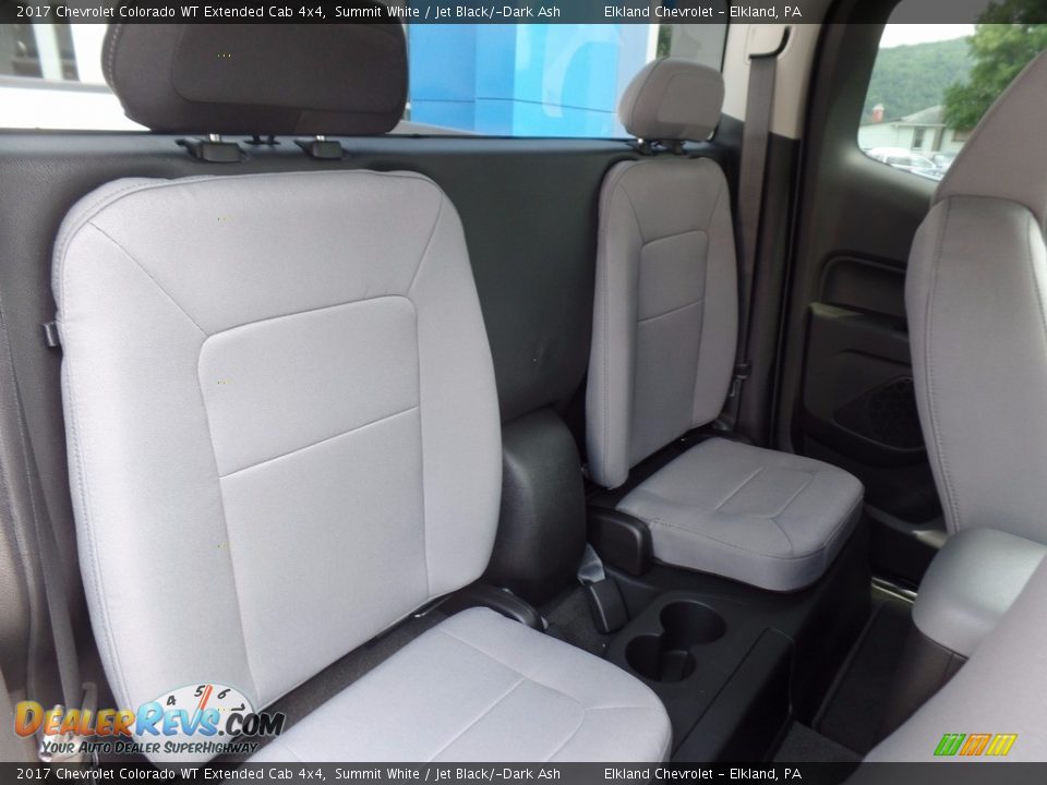 2017 Chevrolet Colorado WT Extended Cab 4x4 Summit White / Jet Black/­Dark Ash Photo #14
