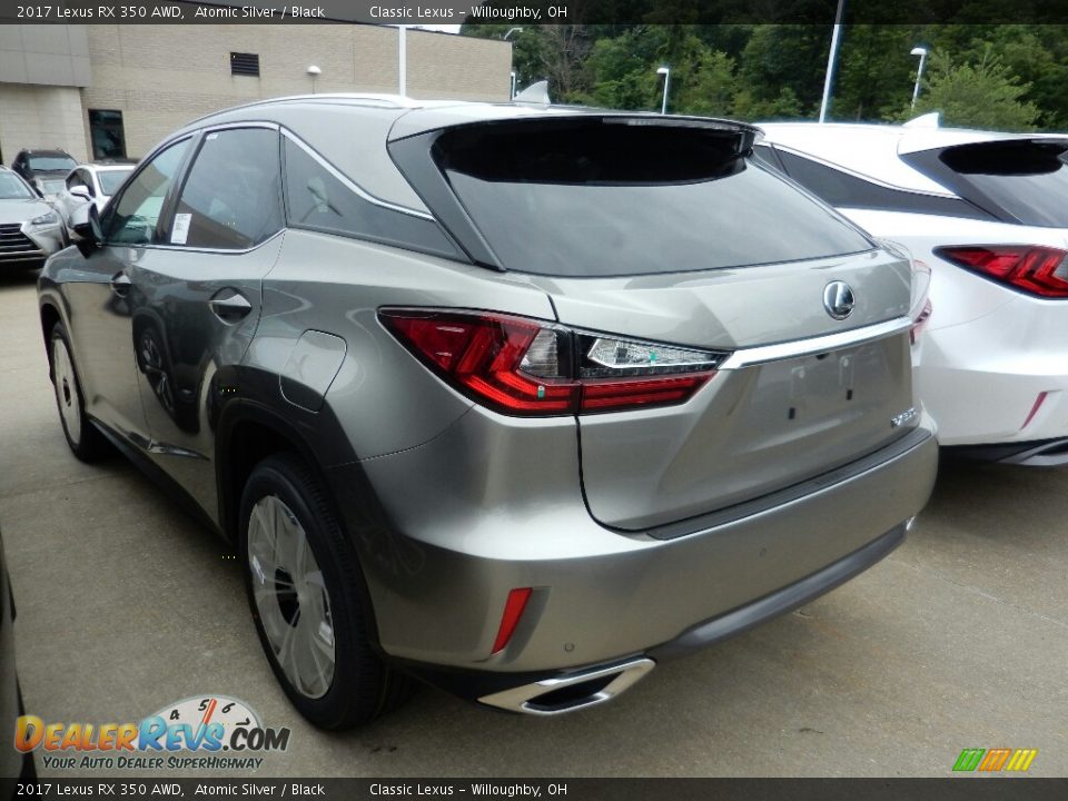 2017 Lexus RX 350 AWD Atomic Silver / Black Photo #4